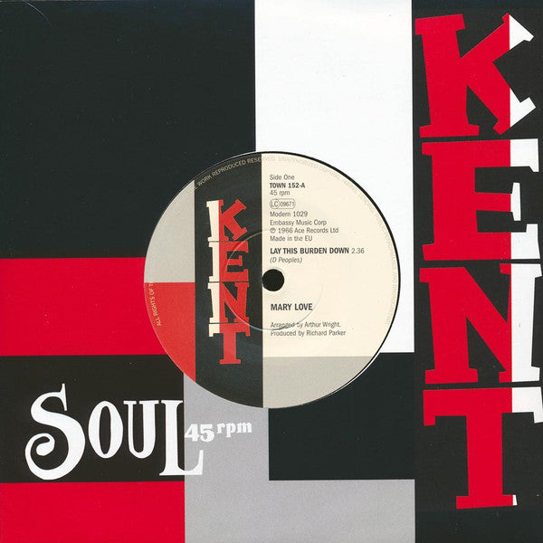 Mary Love - Lay this Burden Down
