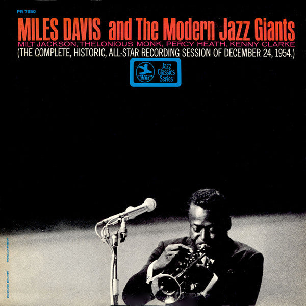 Miles Davis The Modern Jazz Giants - Bags' Groove