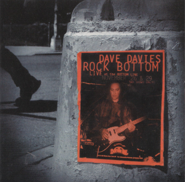 DAVE DAVIES - ROCK BOTTOM LIVE AT THE BOTTO