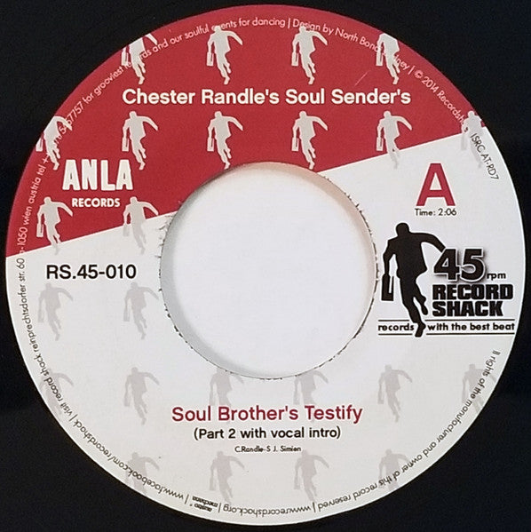 Chester Randle's Soul Senders - Soul Brothers Testify (Part 1) / Soul Brothers Testify (Part 2)