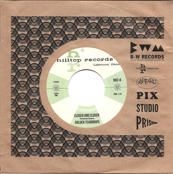 Golden Teardrops - Closer And Closer / Caroline