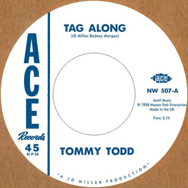 Tommy Todd/Wiley Jeffers - Tag Along/She's Coming Back Again