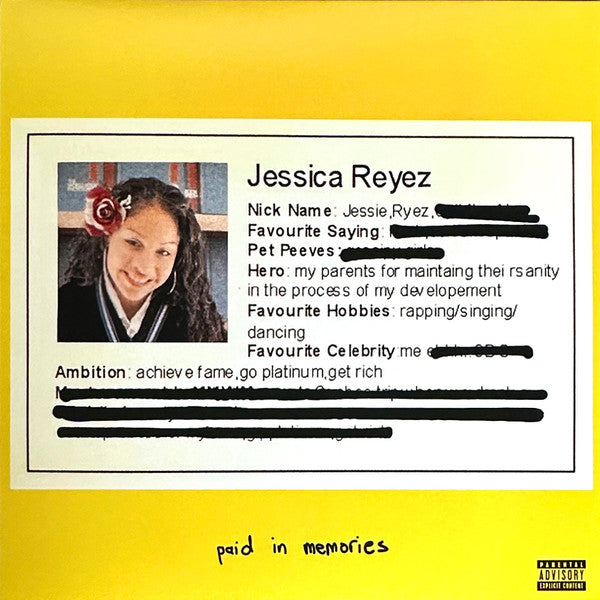 Jessie Reyez - PAID IN MEMORIES