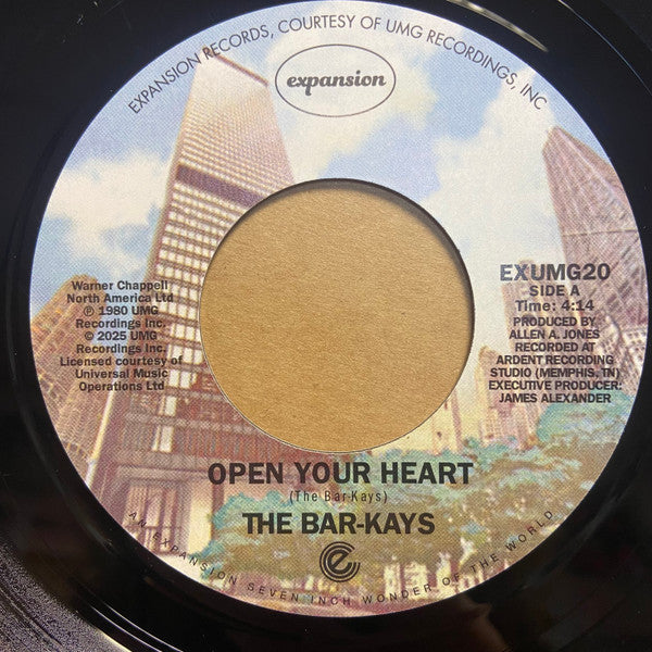 THE BAR-KAYS - OPEN YOUR HEART / FEELS LIKE I'M FALLING IN LO