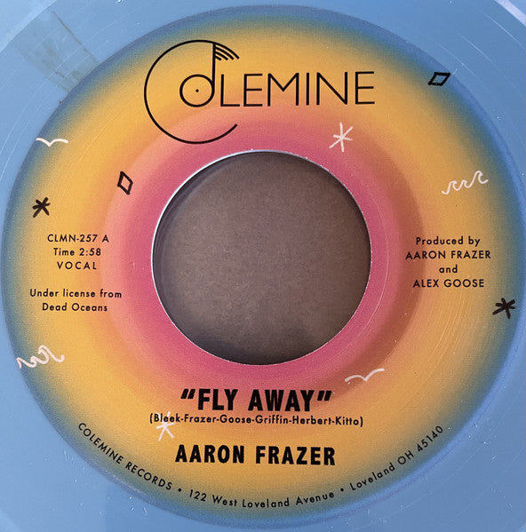 AARON FRAZER - FLY AWAY / PLAY ON (COLOURED VINYL)