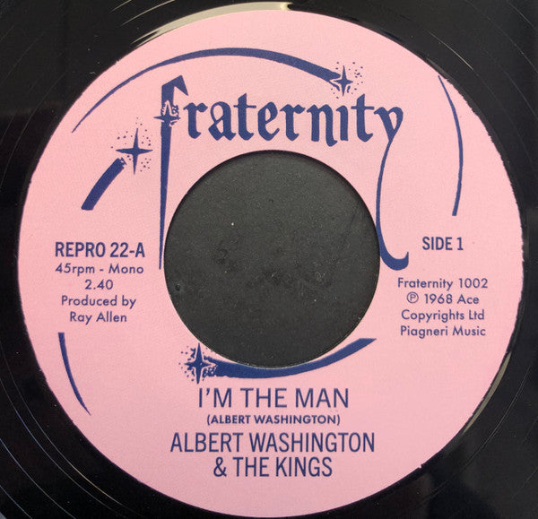 Albert Washington - I'm The Man / Case Of The Blues