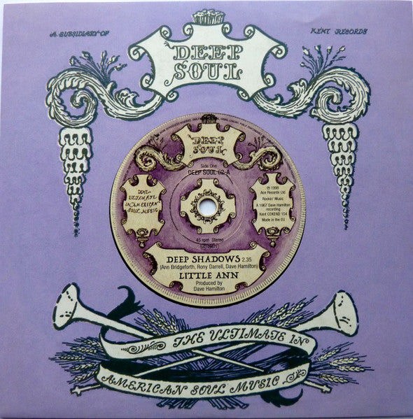 Little Ann / The Turn Arounds - Deep Shadows / Stay Away