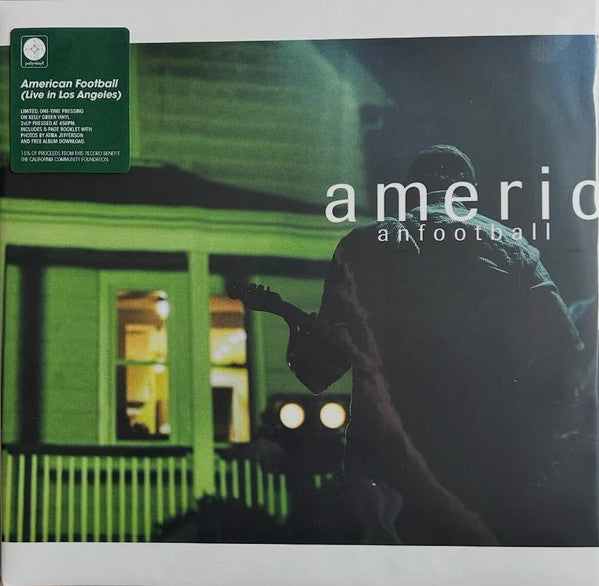 AMERICAN FOOTBALL - AMERICAN FOOTBALL (LIVE IN LOS ANGELES) (KELLY GREEN VINYL)