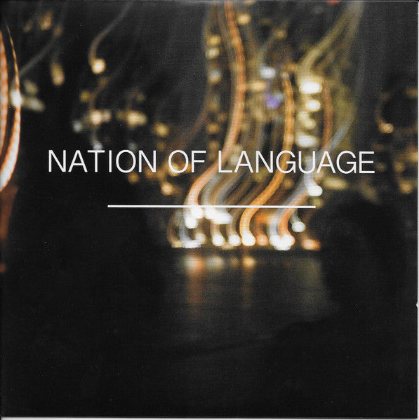NATION OF LANGUAGE - FROM THE HILL