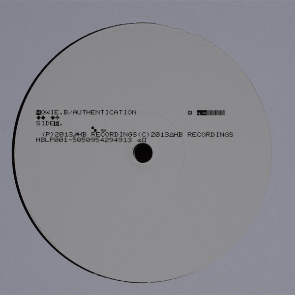 HOWIE B - Frankies City / Authentication