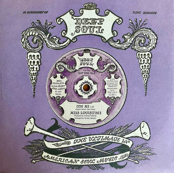 Miss Louistine / Sam Dees - Con Me / Con Me
