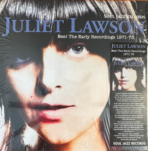 JULIET LAWSON - BOO! THE EARLY RECORDINGS 1971-73