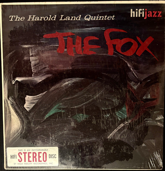 Harold Land - The Harold Land Quintet