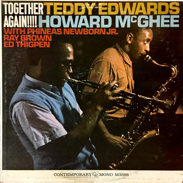 Teddy Edwards Howard McGhee Phineas Newborn Jr. Ed Thigpen Ray Brown - Together Again!!!!