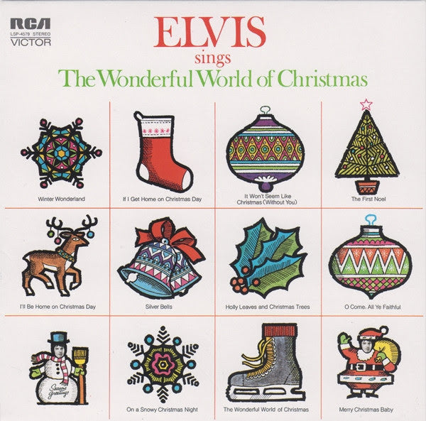 Presley, Elvis - Elvis Sings The Wonderful World Of Christmas