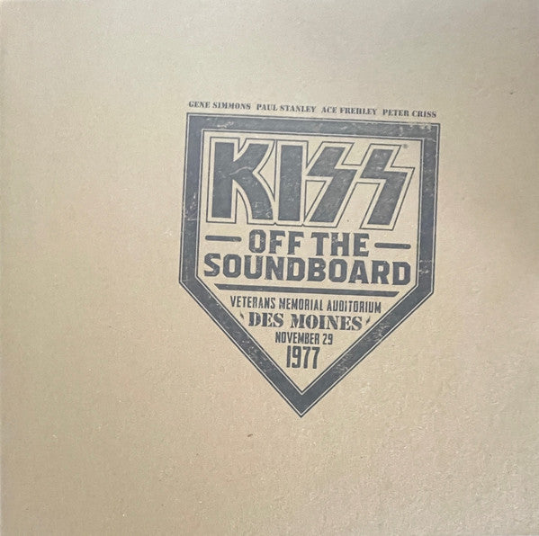 Kiss - KISS Off The Soundboard: Live In Des Moines