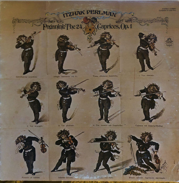 Itzhak Perlman - Itzhak Perlman, Paganini