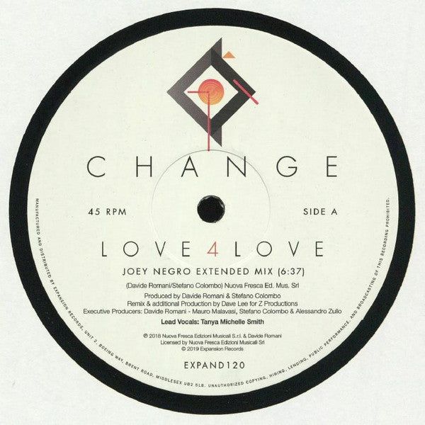 CHANGE - LOVE 4 LOVE / MAKE ME (GO CRAZ