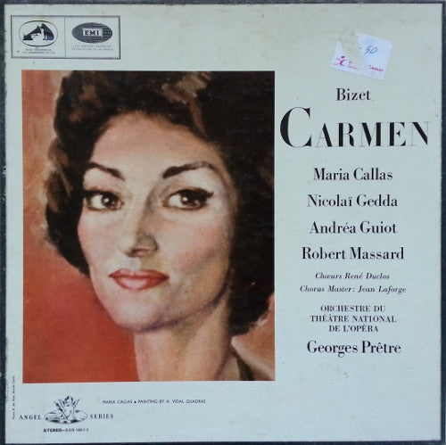 Maria Callas - Georges Bizet, Maria Callas, Nicolai Gedda, Robert Massard And Andréa Guiot With Orchestre Du Theatre National De L'Opera Conducted By Georges Prêtre