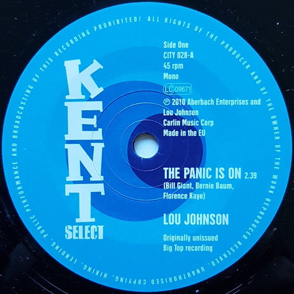 Lou Johnson - The Panic Is On / You Better Let Him Go