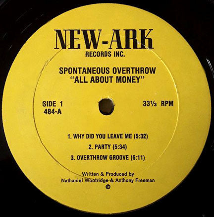 SPONTANEOUS OVERTHROW - ALL ABOUT MONEY