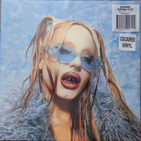 DU BLONDE - SNIFF MORE GRITTY (BLUE & WHITE VINYL)