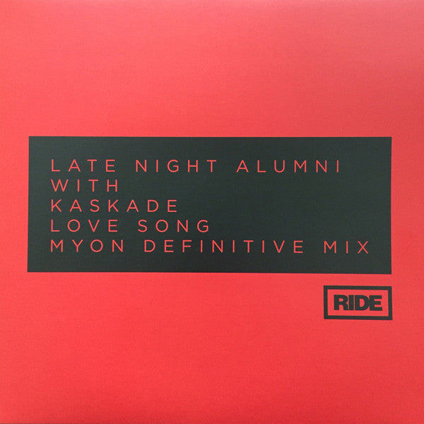 LATE NIGHT ALUMI WITH KASKADE - Late Night Alumni With Kaskade / Late Night Alumni