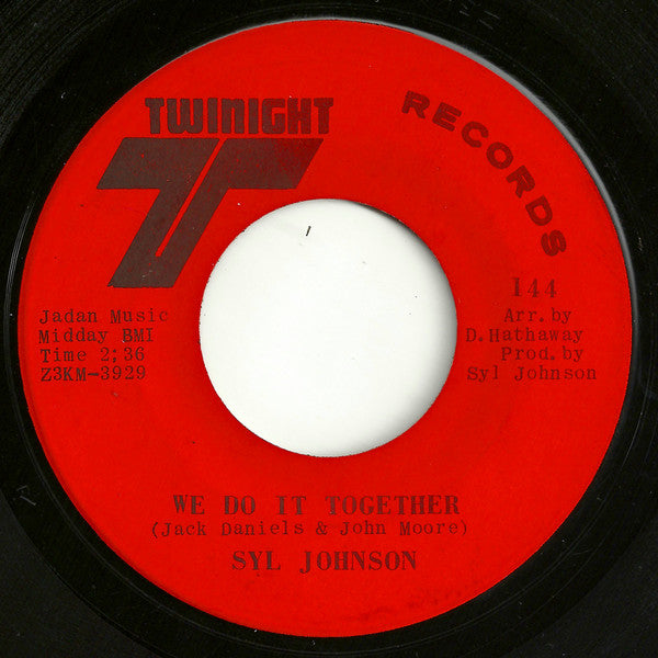 SYL JOHNSON - WE DO IT TOGETHER