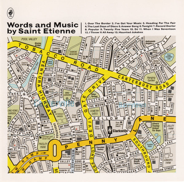 SAINT ETIENNE - WORDS AND MUSIC BY SAINT ETIENNE