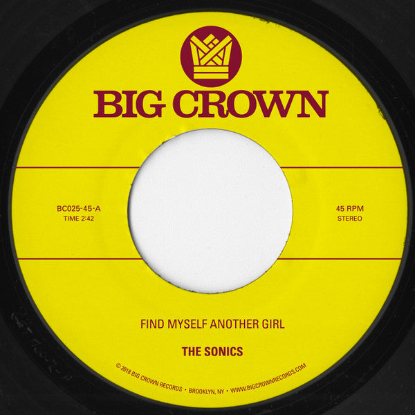 THE SONICS/S.C.A.M. - FIND MYSELF ANOTHER GIRL / SPOOKY