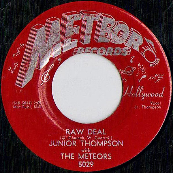Junior Thompson With The Meteors - Mama's Little Baby/Raw Deal