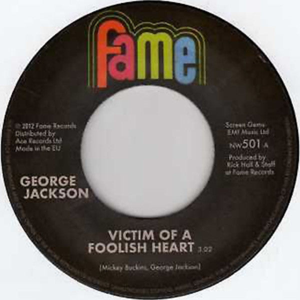 George Jackson - Victim Of A Foolish Heart / Getting The Bills (But No Merchandise)