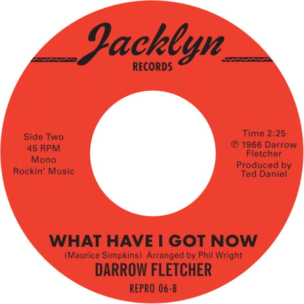 Darrow Fletcher - Infatuation / What Have I Got Now