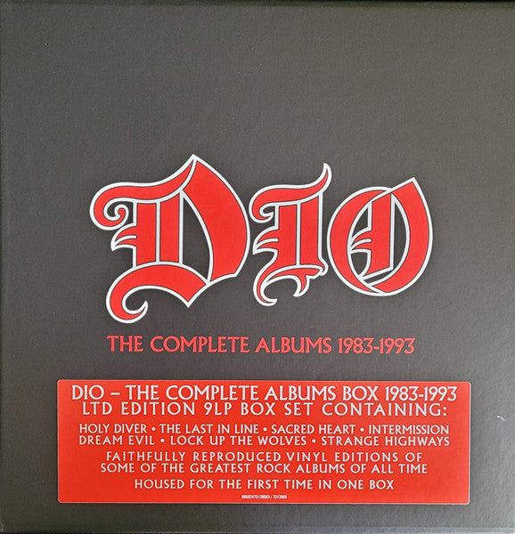 Dio - The Complete Albums 1983-1993