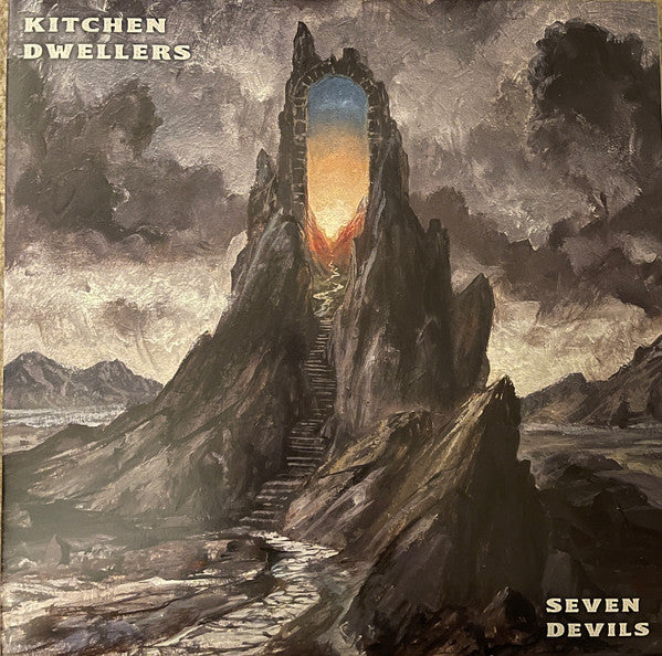 KITCHEN DWELLERS - SEVEN DEVILS (BLUE-ORANGE GALAXY VINYL)