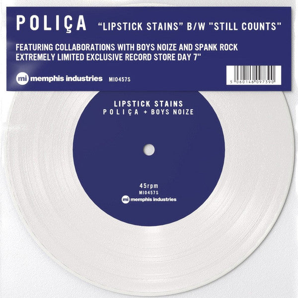 POLICA - LIPSTICK STAINS / STILL COUNTS
