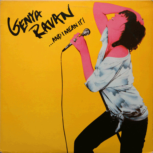 GENYA RAVAN - ...AND I MEAN IT! (LP)