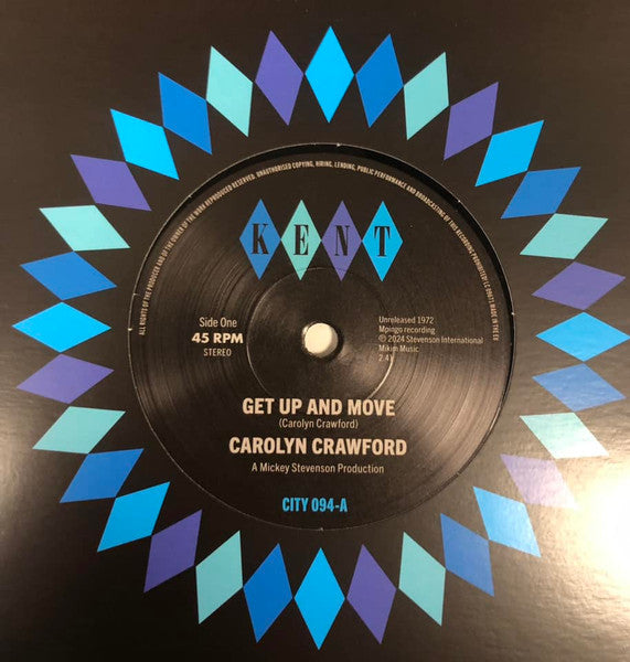 Carolyn Crawford - Get Up And Move / Sugar Boy