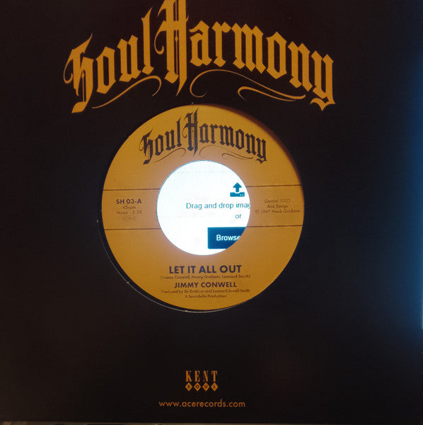 Jimmy Conwell / The Exits - Let It All Out / I'm So Glad